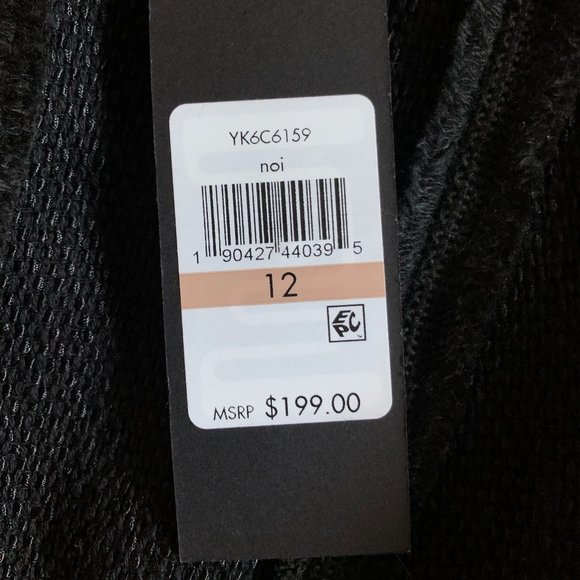 Brand New Women's Karl Lagerfeld Black Tweed Blazer Jacket - Picture 6 of 16